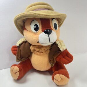 Chip n Dale Rescue Rangers Plush Chip Doll Disneyland Walt Disney World Vintage